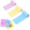 Lovcoyo Stampante di carta termica colorata per etichette, autoadesiva, 3 rotoli, mini etichettatrice per etichette