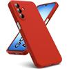 Oududianzi - Cover per Samsung Galaxy A17 5G Silicone Liquido, Rosso | Custodia Silicone Liquido, Interno in Microfibra Morbida, Protezione Antiurto Resistente