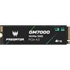 Acer Predator GM7000 SSD per Gaming M.2 Gen4 NVMe 4 TB 7400 MB/s con DRAM | Avvio Rapido e Caricamenti Fluidi su PC, Laptop e PS5, Ideale per Gaming, Editing e Trasferimenti Veloci