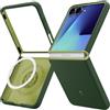 Spigen Cover Nano Pop MagFit per Samsung Samsung Galaxy Z Flip 7 | Compatibile con MagSafe, Avo Green