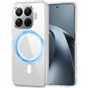 XTCASE Cover Magnetica Xiaomi 17T Pro, Trasparente | Custodia [Compatibile con MagSafe] TPU Bumper Antiurto Resistente ai Graffi Anti-ingiallimento Ultra Sottile Protettiva Case