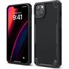 elago Cover Armor per iPhone 14 Max (6,7") | Fibra di Carbonio, Protezione Anticaduta di Livello Militare USA, Design Robusto, Antiurto (Nero)