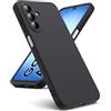 Oududianzi - Cover per Samsung Galaxy A17 5G Silicone Liquido, Nero | Custodia Silicone Liquido, Interno in Microfibra Morbida, Protezione Antiurto Resistente