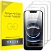 JETech Pellicola Protettiva per iPhone 17e/16e, 3 Pezzi | Vetro Temperato 9H, Copertura Completa, Antigraffio, HD Trasparente, Compatibile con Custodie