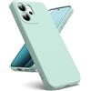 Oududianzi - Cover per Oppo Reno 14 F 4G / 5G Silicone, Menta | Custodia Silicone Liquido, Interno in Microfibra Morbida, Protezione Antiurto Resistente