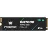 Acer Predator GM7000 Gaming SSD 2TB NVMe Gen4 7400 MB/s con DRAM | Compatible with PS5, Desktop and Laptop, Avvio Rapido e Caricamenti Fluidi
