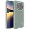 TUDIA DualShield compatibile con Cover Xiaomi Redmi Note 14 Pro Plus / 14 Pro+ 5G, [MergeGrip] Custodia Protettiva Sottile e Resistente Antiurto a Doppio Strato di Grado Militare (Giglio Verde)