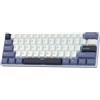 RK ROYAL KLUDGE RK61 60%Tastiera meccanica wireless, formato mini portatile | Tastiera gioco compatta BT5.0/2.4G/USB-C tripla modalità 61 tasti, PBT software professionale, switch personalizzati hot swap