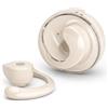 MONTY SOUL Auricolari Bluetooth 5.4 Sport In-Ear, Cuffie Wireless con ANC, Display LED, IPX5, Bassa Latenza 30 ms, Custodia di Ricarica 200 mAh (WG-05) (Beige)
