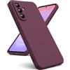 Oududianzi - Cover per Samsung Galaxy A37 5G Silicone Liquido, Bordeaux | Custodia Silicone Liquido, Interno in Microfibra Morbida, Protezione Antiurto Resistente