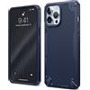 elago Cover Armor per iPhone 13 Pro (6,1") | TPU Premium, Fibra di Carbonio, Design Robusto e Resistente, Protezione per Impieghi Gravosi (Jean Indigo)