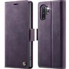 owlhold Cover per Samsung Galaxy Note 10 Plus Custodia Samsung Galaxy Note 10 Plus Premium Pelle PU Portafoglio Flip Libro [Antiurto] [Blocco RFID] [Cavalletto] [Carta Fessura] - Viola