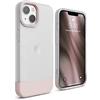 elago Cover Glide per iPhone 13 (6,1") | TPU Sottile, Protezione Fotocamera Migliorata, Design Semplice e Unico (Trasparente Opaco)