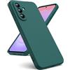 Oududianzi - Cover per Samsung Galaxy A37 5G Silicone Liquido, Verde Notte | Custodia Silicone Liquido, Interno in Microfibra Morbida, Protezione Antiurto Resistente