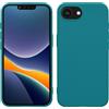 kwmobile Custodia Compatibile con Apple iPhone 17e / iPhone 16e Cover - Back Case per Smartphone in Silicone TPU - Protezione Gommata - petrolio matt