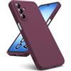 Oududianzi - Cover per Samsung Galaxy A17 5G Silicone Liquido, Bordeaux | Custodia Silicone Liquido, Interno in Microfibra Morbida, Protezione Antiurto Resistente