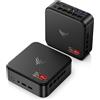 NiPoGi E3B Mini PC,АMD Ryzen 7 7730U,WIN-11 Pro,16GB RAM,512GB SSD | (Superare 7430U,fino a 4,5 GHz),Mini Computer per Ufficio/Casa/Scuola,4K Triple Display DP+HDMI+Type-C,WiFi 6/BT5.2/LAN