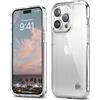 elago Cover Urban Clear Trasparente per iPhone 14 Pro (6,1") | Tecnologia Ibrida in TPU, Anti-Ingiallimento, Effetto a Righe, Impugnatura Ergonomica Liscia, Antiurto (Trasparente)