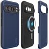 TUDIA MergeGrip Cover Progettato per Google Pixel 10 Pro XL (2025) [compatibile con MagSafe e Pixelsnap] sottile a doppio strato con bordo rialzato antiscivolo custodia per telefono (Blu Indaco)