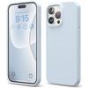 elago Cover in Silicone Liquido per iPhone 15 Pro Max | Silicone Premium, Protezione Completa, Antiurto a 4 Strati, Fodera Morbida in Microfibra Antigraffio (Azzurro)
