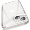 elago Cover Ibrida Trasparente per iPhone 13 Mini (5,4") | PC + TPU, Anti-Ingiallimento, Paraurti, Protezione Completa