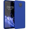 kwmobile Custodia Compatibile con Xiaomi Redmi Note 9S / 9 Pro / 9 Pro Max Cover - Back Case per Smartphone in Silicone TPU - Protezione Gommata - blu baltico