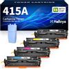 Halloya 415A Toner Con Chip Compatibile con Color LaserJet Pro MFP M479dw | 415X Compatibile con Color LaserJet Pro MFP M479fdw M479dn M479 M454dw M454dn W2030X W2031X W2032X W2033X W2030A (4 Pezzi)