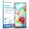 smartect Vetro Temperato 3 Pezzi per Samsung Galaxy A71 | Schermo Protettivo HD Anti Graffio, Pellicola Protettiva Senza Bolle, 0.3 mm Ultra Trasparente, Durezza 9H, Ultra Resistente