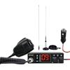 Retevis MB63A Radio CB, AM FM CB Auto con Antenna | Multi Banda EU, 40 Canali AM/FM CB Radio, per Camion e Camper, Sistema PA, con Microfoni 6 Pin, 12V/24V con Accendino