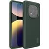 TUDIA DualShield compatibile con Cover Xiaomi Redmi Note 14 Pro Plus / 14 Pro+ 5G, [MergeGrip] Custodia Protettiva Sottile e Resistente Antiurto a Doppio Strato di Grado Militare (Pino Verde)