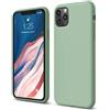 elago Cover in Silicone Liquido per iPhone 11 Pro Max (6,5") | Silicone Liquido Premium, Protezione Completa, Antiurto a 3 Strati (Verde Pastel)