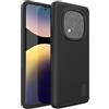 TUDIA DualShield compatibile con Cover Xiaomi Redmi Note 14 Pro Plus / 14 Pro+ 5G, [MergeGrip] Custodia Protettiva Sottile e Resistente Antiurto a Doppio Strato di Grado Militare (Nero Opaco)