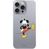 LA CASA DE LAS CARCASAS Custodia compatibile con iPhone 16 Pro MAX Ufficiale Disney Go Mickey per proteggere il tuo cellulare. Custodia in silicone trasparente flessibile con licenza ufficiale Disney Classic