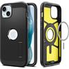 Spigen Cover Tough Armor MagFit per iPhone 15 | Compatibile con MagSafe