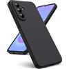 Oududianzi - Cover per Samsung Galaxy A57 5G Silicone Liquido, Nero | Custodia Silicone Liquido, Interno in Microfibra Morbida, Protezione Antiurto Resistente