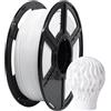 FLASHFORGE Filamento PETG ad alta velocità, 1,75 mm, 500 mm/s di stampa ad alta velocità, filamento rapido per stampanti 3D (bianco)
