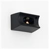 ORION LIGHTSTYLE Portalampada S14d per lampade lineari Attacco PVC nero Ledinestra max 60 Watt 65 x 40 x 40 mm