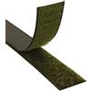 KLEBESHOP24 nastro a strappo per cucire, nastro con chiusura a strappo, dimensioni e colore a scelta/verde oliva, 20 mm x 3 m