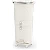 RELAX4LIFE 42L Pattumiera Differenziata 3 Scomparti,BEIGE | con Cassetto, 3 Secchi Rimovibili, Pedale, Ruote e Ganci Laterali, Cestino Salvaspazio per Cucina,Bagno
