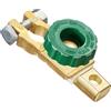 Spurtar Stacca Batteria 6V/12V/24V, per Polo Conico, Negativo, Verde | Interruttore Batteria Auto, Per poli 15-17mm, 125A, Morsetti Batteria Auto Isolatore, Per Auto Barca Camion Veicoli Trattore