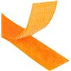 KLEBESHOP24 nastro a strappo per cucire, nastro con chiusura a strappo, dimensioni e colore a scelta/arancione fluo, 20 mm x 3 m