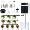 Tolesum Sistema Irrigazione Solare Vasi Balcone Automatico | Set 28 Pezzi, Pompa 35 PSI, IPX5, Anti-Sifone, Dry-Run Safe, Solare & USB-C, Tubo 10m