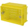 A2ZWORLD 1 Pezzo Scatola 503 Da Incasso 104x74x53,5mm, Rettangolare Per 3 Moduli, Cassetta Da Incasso, Montaggio A Parete, Scatola di Distribuzione e Derivazione