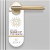 Aura Luxury Collection ® Gancio appendiporta in cartoncino "Please, do not disturb/please make up the room" per pulizia stanze di hotel e b&b (12)