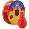 OVERTURE Rapido PETG Filamento 1,75 mm Rosso 1kg Alta Tenacità | Stampa 3D Rapida - Alta Tenacità - Alta Resistenza - Precisione ±0,02 mm - Compatibile con Stampanti 3D FDM