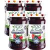 Menz&Gasser, Composta di Frutti di Bosco 100Dafrutta | 100% Frutta IQF di Alta Qualità, Lavorata con Passione in Trentino-Südtirol, Senza Glutine, Vegan, 4 Vasi x 240 g