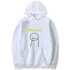 LKY STAR Dreamwastaken Dream Smile Merch Felpa con Cappuccio Uomo Donna Fashion Pullover Giacca a Maniche Lunghe con Tasche per