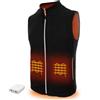 Warm Storm Gilet riscaldato per donne e uomini, giacca autoriscaldante con alimentazione USB, 3 livelli di riscaldamento e 5 zone di riscaldamento, lavabile in lavatrice, gilet riscaldato per sci