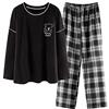 GOSO Pigiama per ragazze con pigiama e pantaloni lunghi, abbigliamento da sera per bambini 8 9 10 11 12 13 14 anni