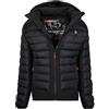 Geographical Norway Aurelien Lady - Giacca Donna Imbottita Calda Autunno-Invernale - Cappotto Caldo - Giacche Antivento A Maniche Lunghe e Tasche - Abito Ideale